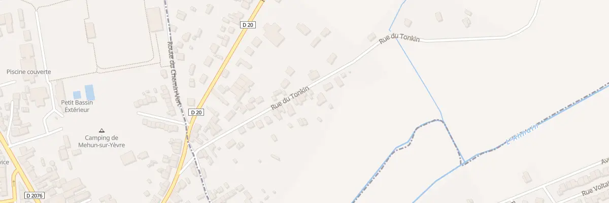 Plan du 30 Rue du Tonkin à Allouis
