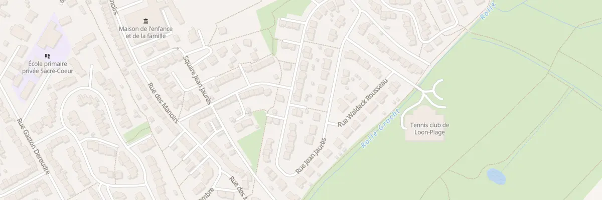 Plan du 170 Rue Paul Matrenghen à Loon-Plage