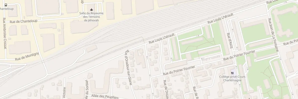 Plan du 108 Rue du Troupeau à Argenteuil