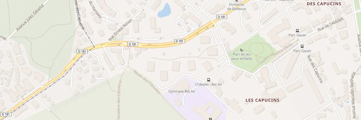 Plan du 2 Rue du Bel Air à Meudon