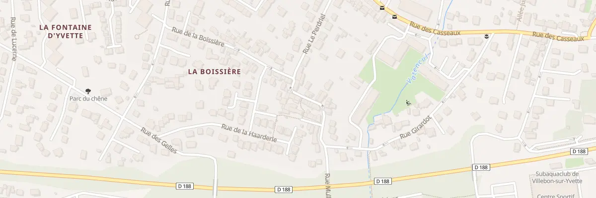 Plan du 26A Rue le Perdriel à Villebon-sur-Yvette