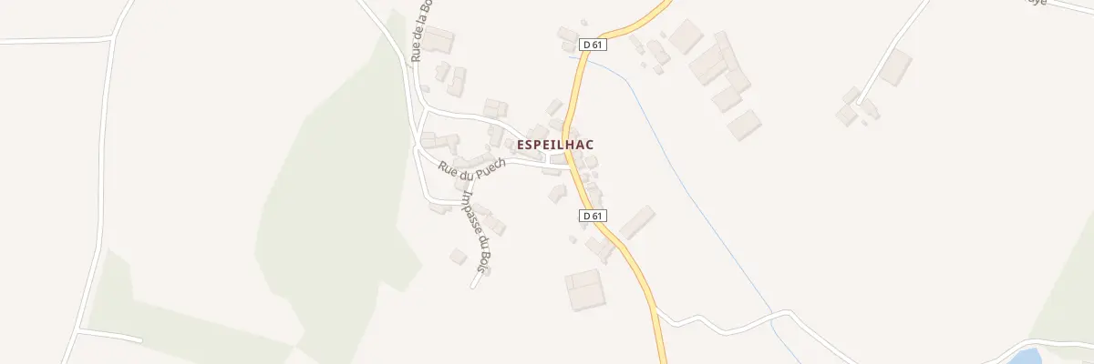 Plan du 5067 Espeillac à Roussennac