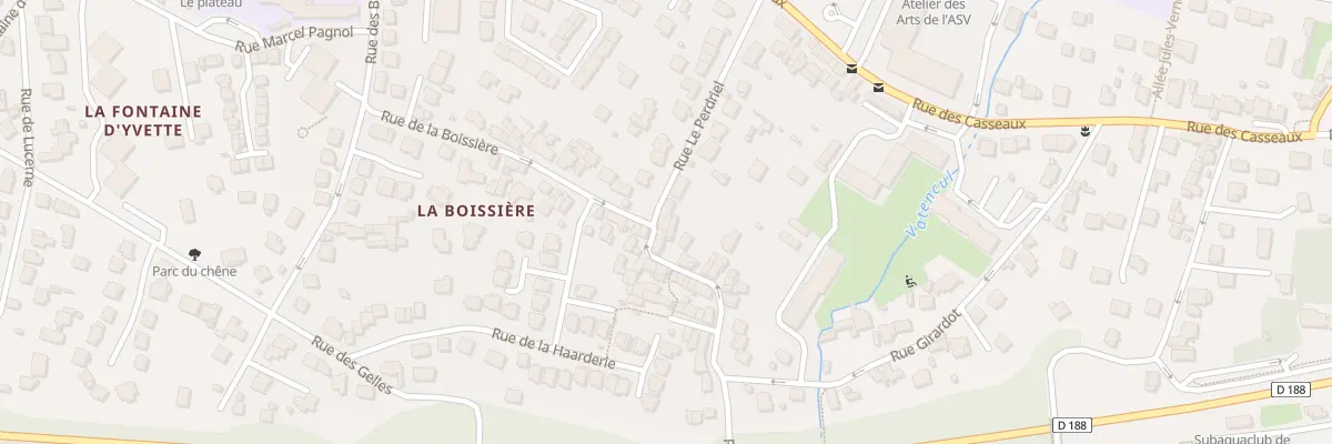Plan du 9 Rue le Perdriel à Villebon-sur-Yvette