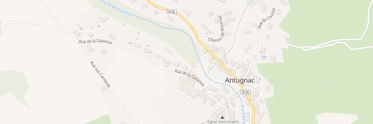 Plan du 41 Le Village à Antugnac