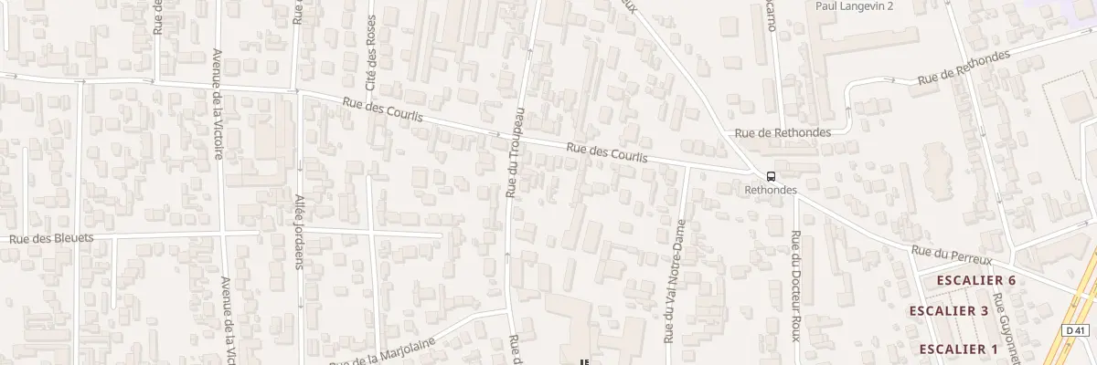 Plan du 37 Rue des Courlis à Argenteuil