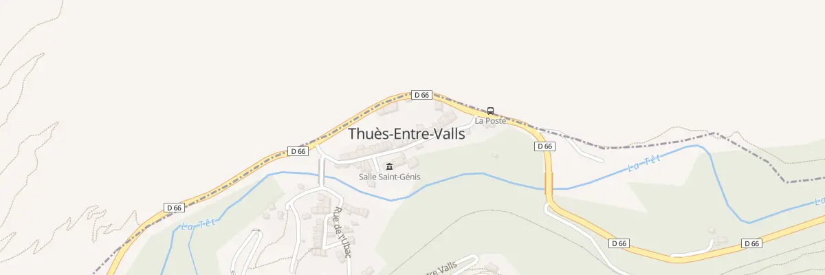 Plan du 10 Le Village à Thuès-Entre-Valls