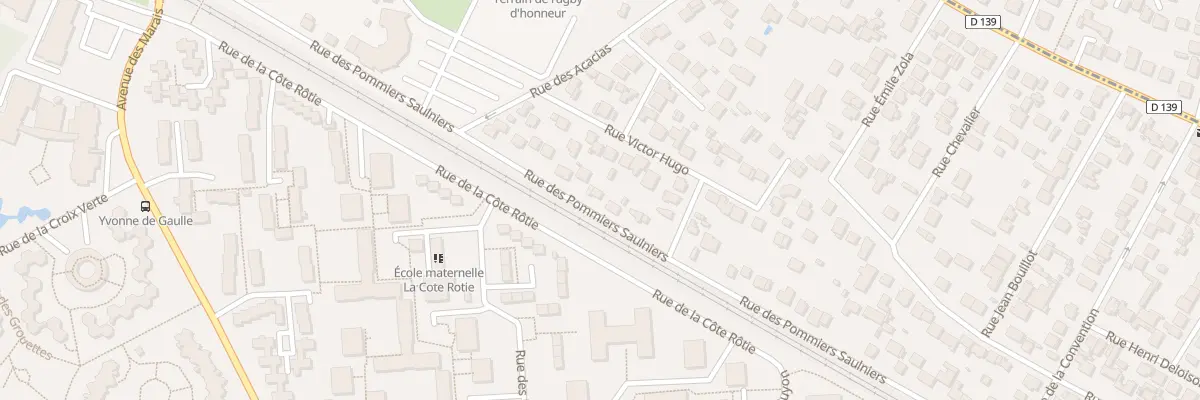Plan du 84 Rue des Pommiers Saulnier à Franconville