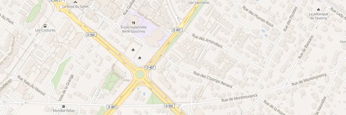 Plan du 6 All Berthelot à Taverny