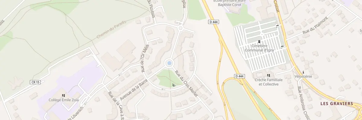 Plan du 4B Pl des Sablons à Igny