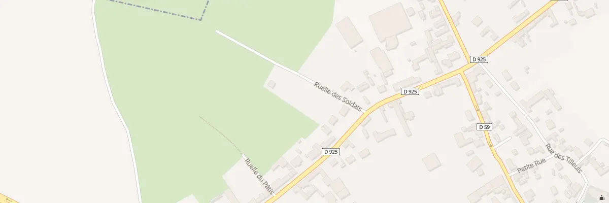 Plan du 31A Rue du Huit Mai à Fienvillers