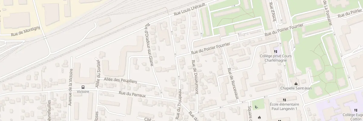 Plan du 98 Rue du Troupeau à Argenteuil