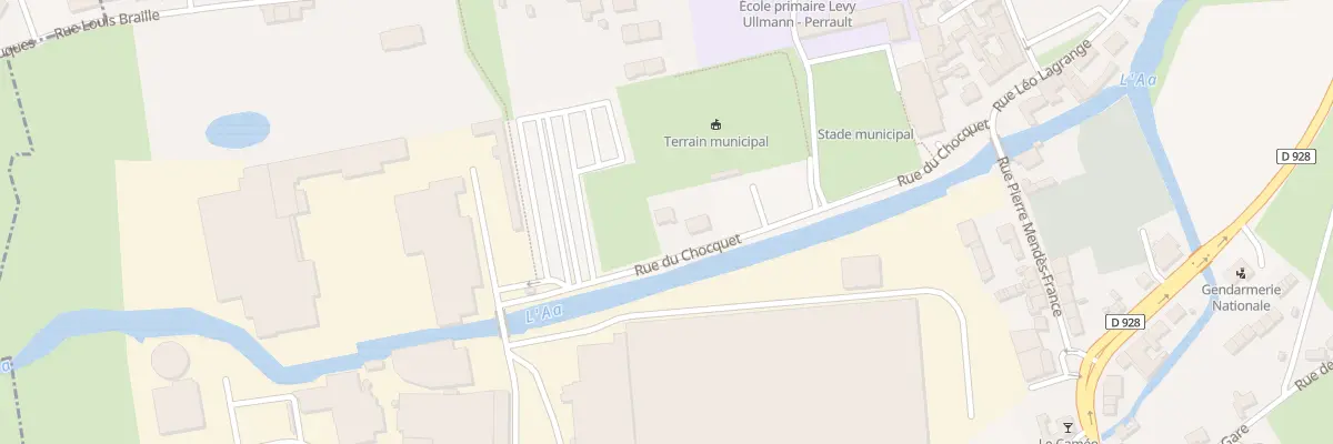 Plan du 2B Rue du Choquet à Wizernes