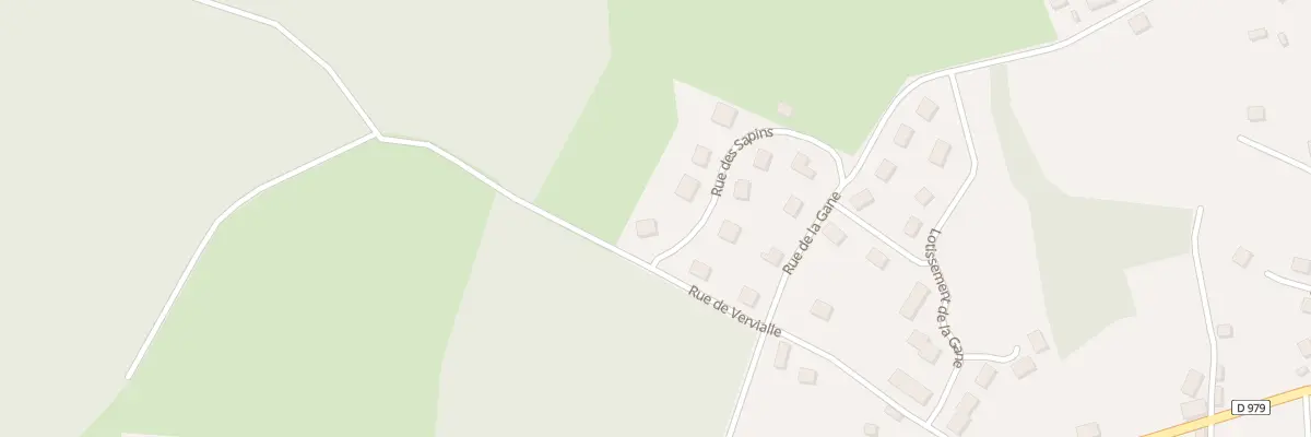 Plan du 1 Rue des Sapins à Saint-Angel