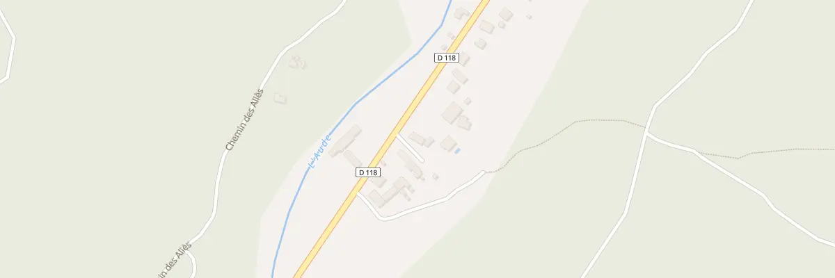 Plan du 3 Imp des Illhes à Axat
