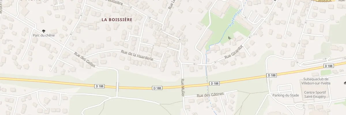 Plan du 44 Rue le Perdriel à Villebon-sur-Yvette