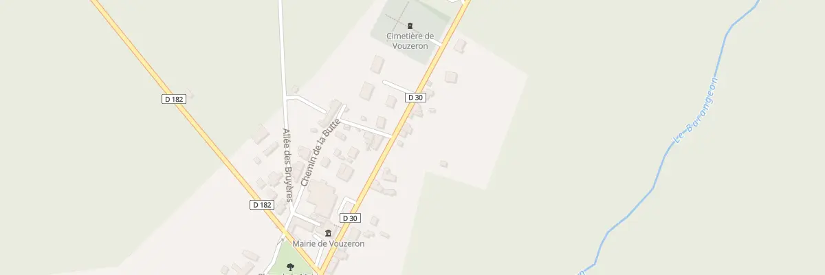 Plan du 26 Rte de Neuvy à Vouzeron