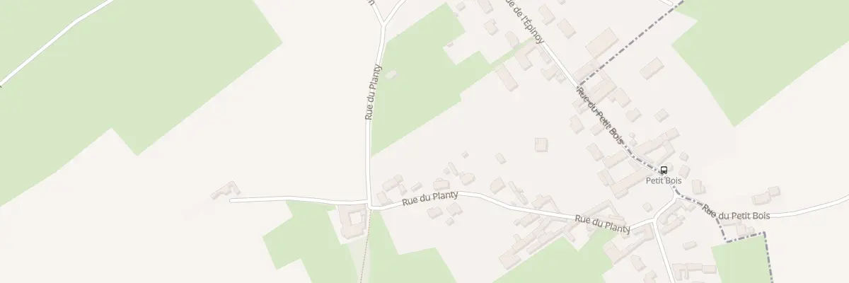 Plan du 20 Rue du Planty à Pihem