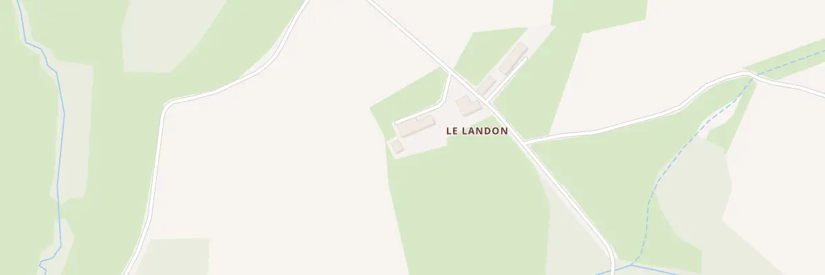 Plan du 5192 Le Landon à Saint-Marien