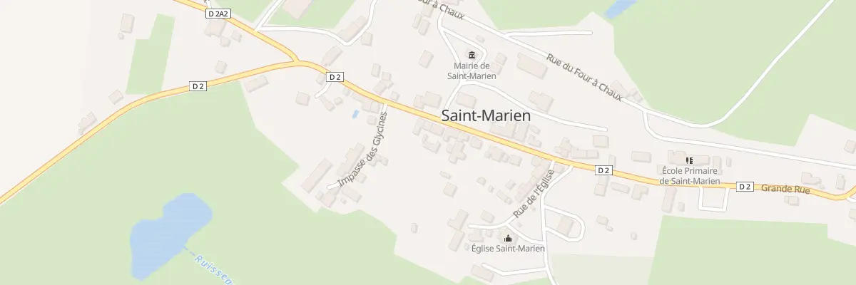 Plan du 35 Vc Grande Rue à Saint-Marien