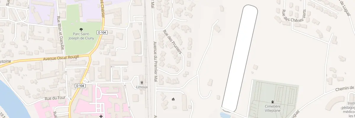 Plan du 11 Rue des Pruniers à Limoux