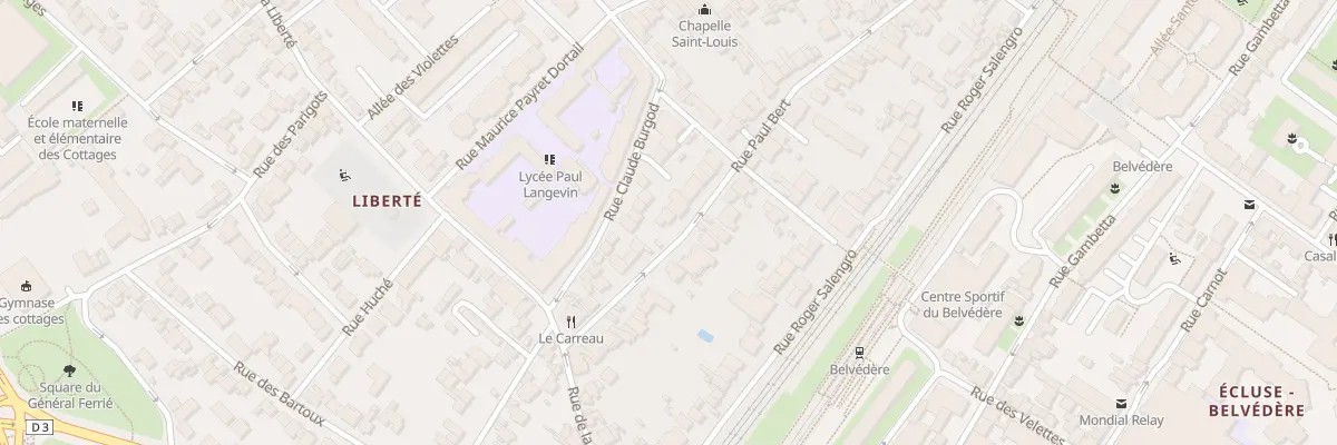 Plan du 17 Rue Paul Bert à Suresnes