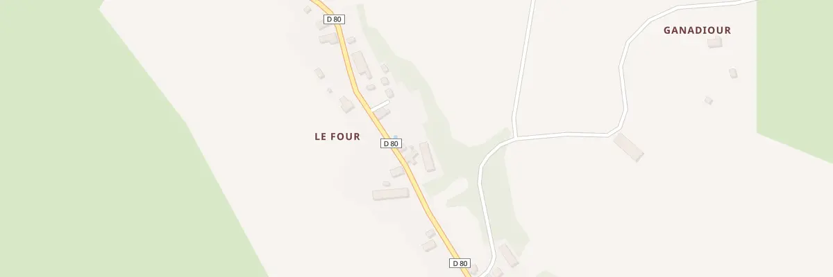 Plan du 5031 Le Bourg à Bellechassagne