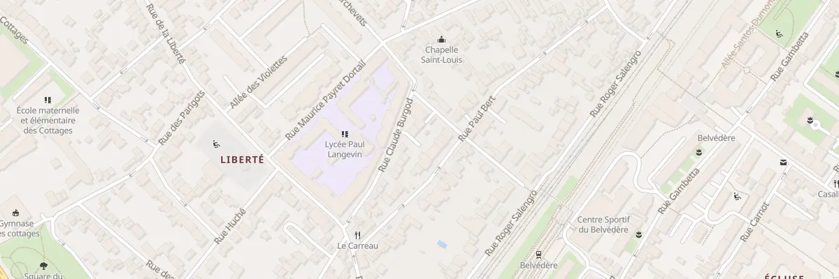 Plan du 23 Rue Paul Bert à Suresnes