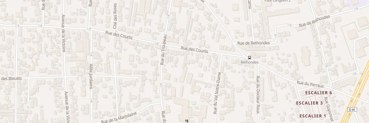 Plan du 31 Rue des Courlis à Argenteuil