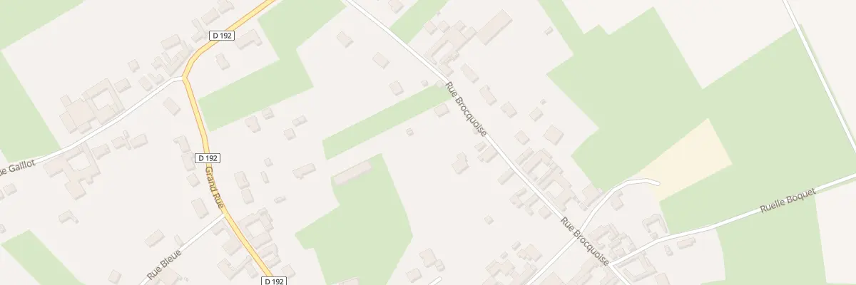 Plan du 33 Rue Brocquoise à Bellinghem