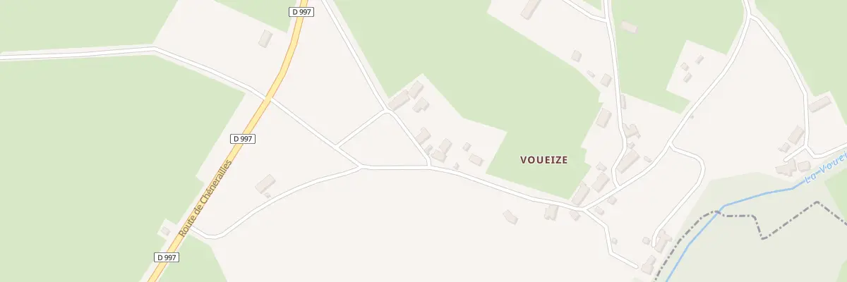 Plan du 29 Voueize à Gouzon