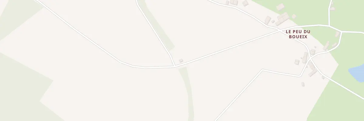 Plan du 19 Le Peu du Boueix à Préveranges