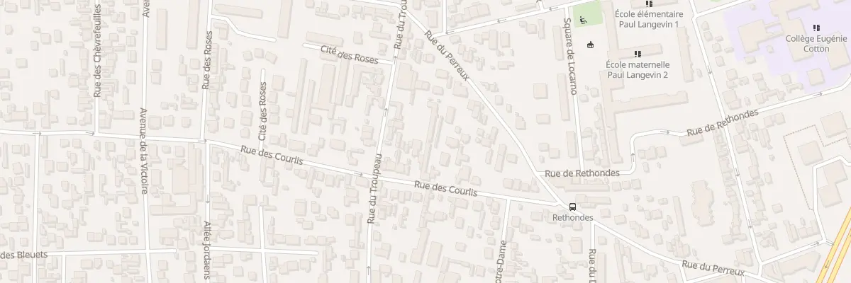 Plan du 28 Rue des Courlis à Argenteuil