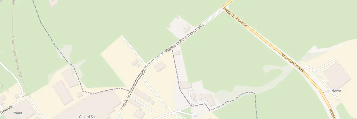 Plan du 4 La Grange Boursaud à Boussac-Bourg
