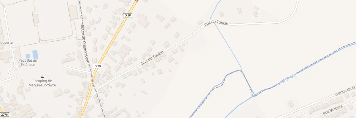 Plan du 32 Rue du Tonkin à Allouis