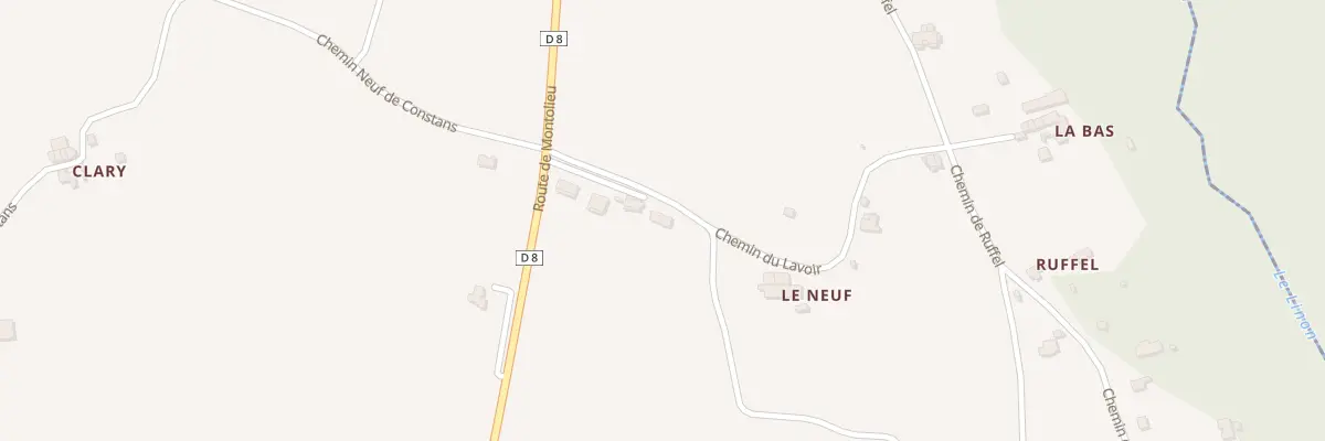 Plan du 5203 La Bouzole à Saint-Denis