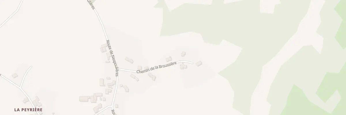 Plan du 5131 La Broussiere à Valzergues