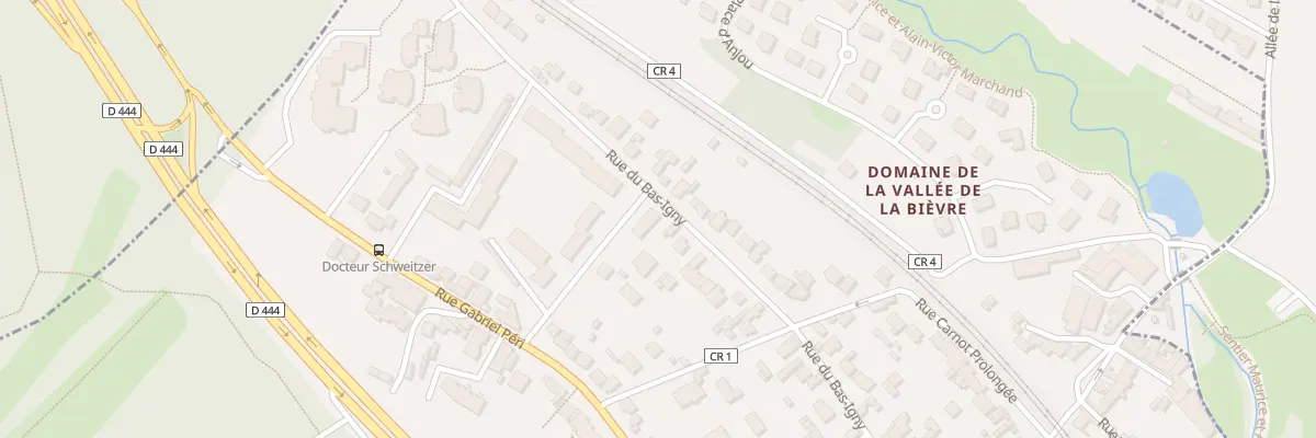 Plan du 1 Rue du Docteur Schweitzer à Igny