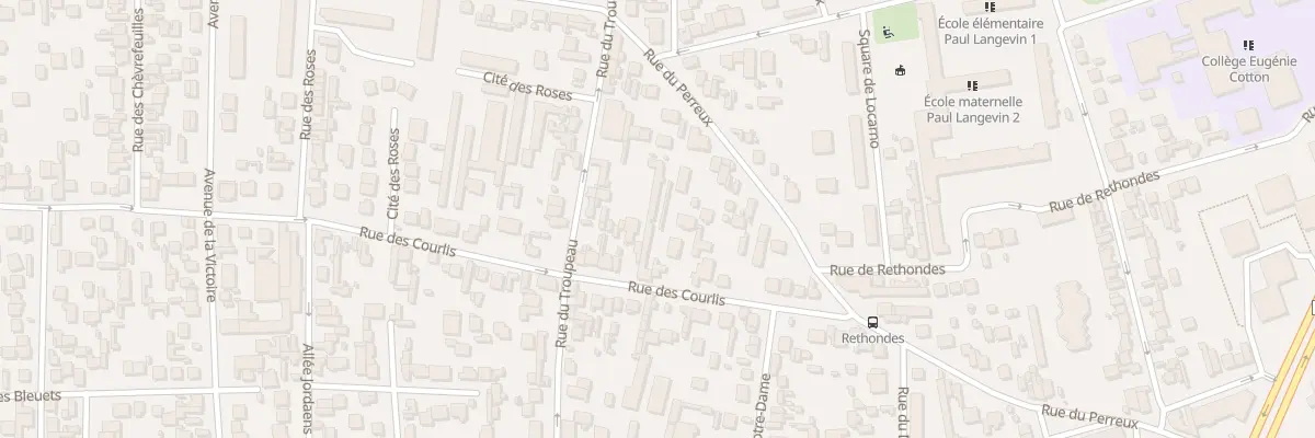 Plan du 26 Rue des Courlis à Argenteuil