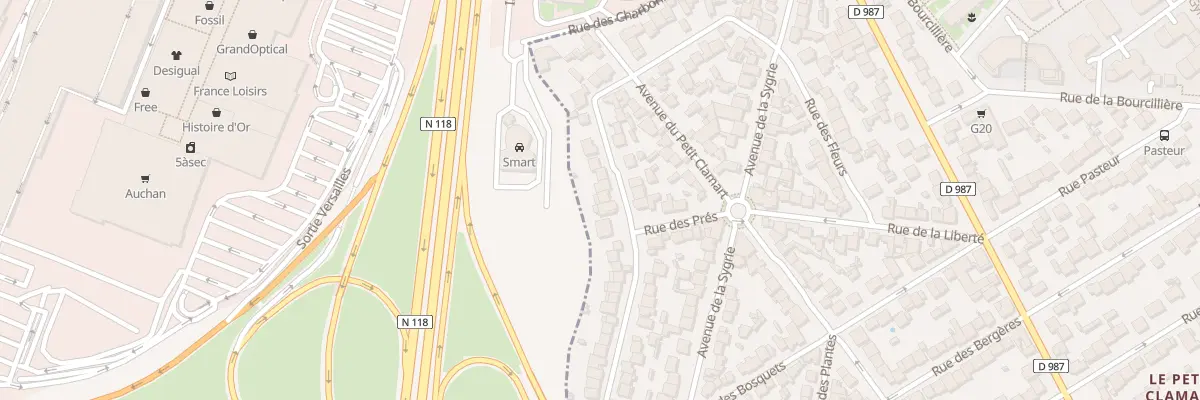 Plan du 16 Rue de l’Espérance à Clamart