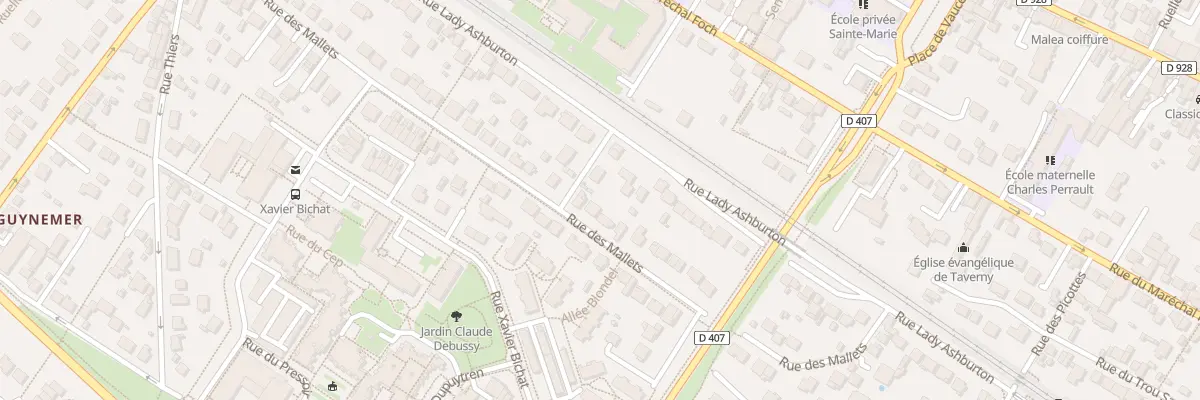 Plan du 47 Rue des Mallets à Taverny
