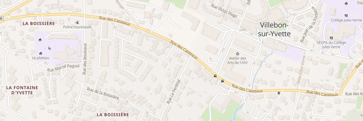 Plan du 4 Rue le Perdriel à Villebon-sur-Yvette