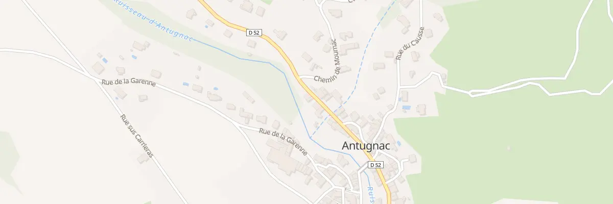 Plan du 13 Rue de la Pareille à Antugnac