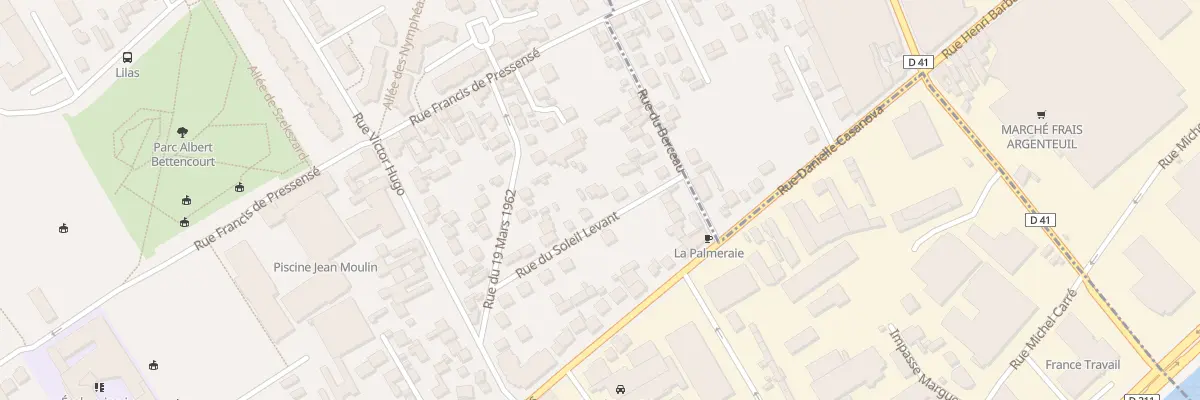 Plan du 6 Rue du Soleil Levant à Bezons