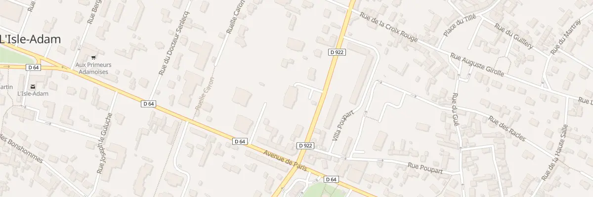 Plan du 54 Av Michel Poniatowski à L’Isle-Adam