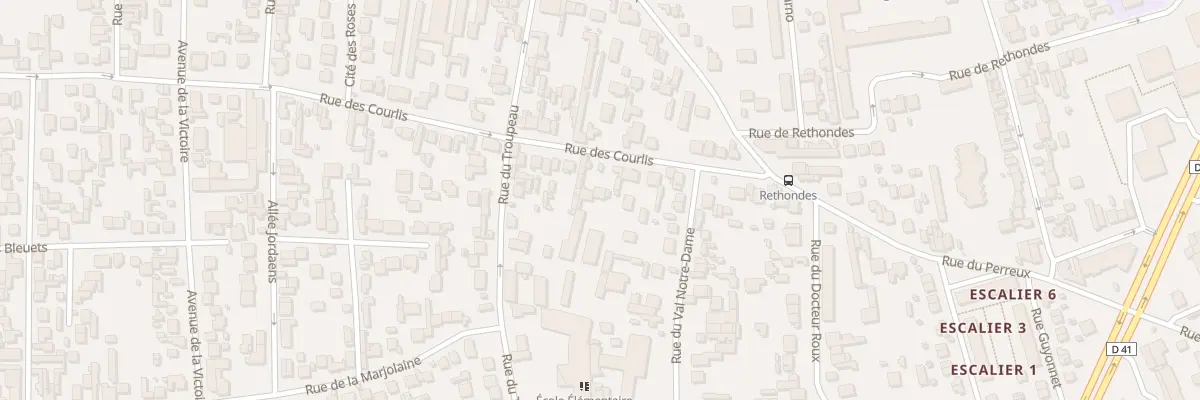Plan du 27 Rue des Courlis à Argenteuil