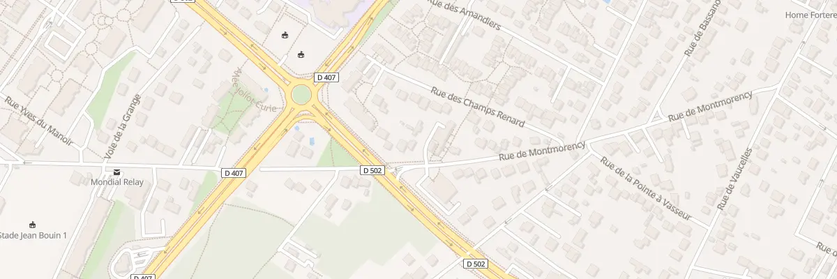 Plan du 46 Rue de Montmorency à Taverny