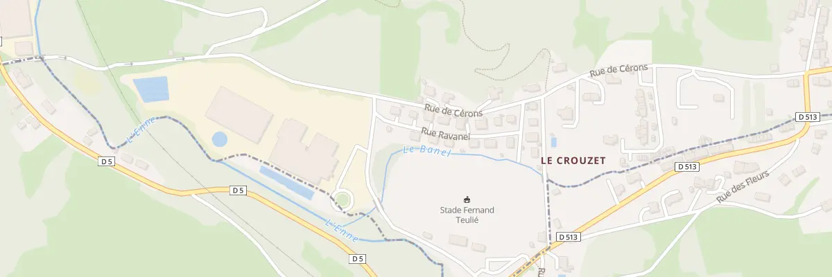 Plan du 2 Rue Ravanel à Viviez