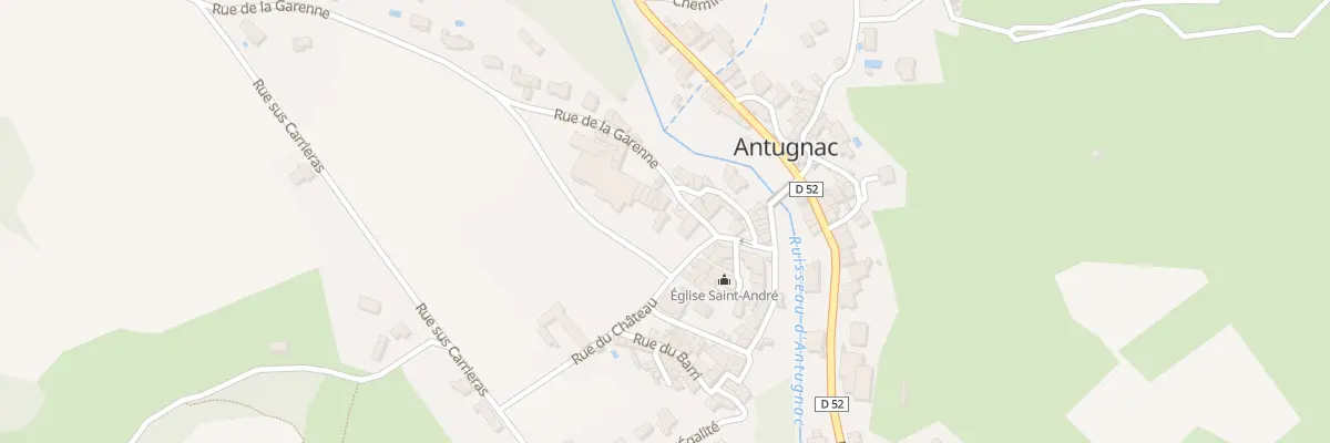 Plan du 7 Rue de la Mairie à Antugnac
