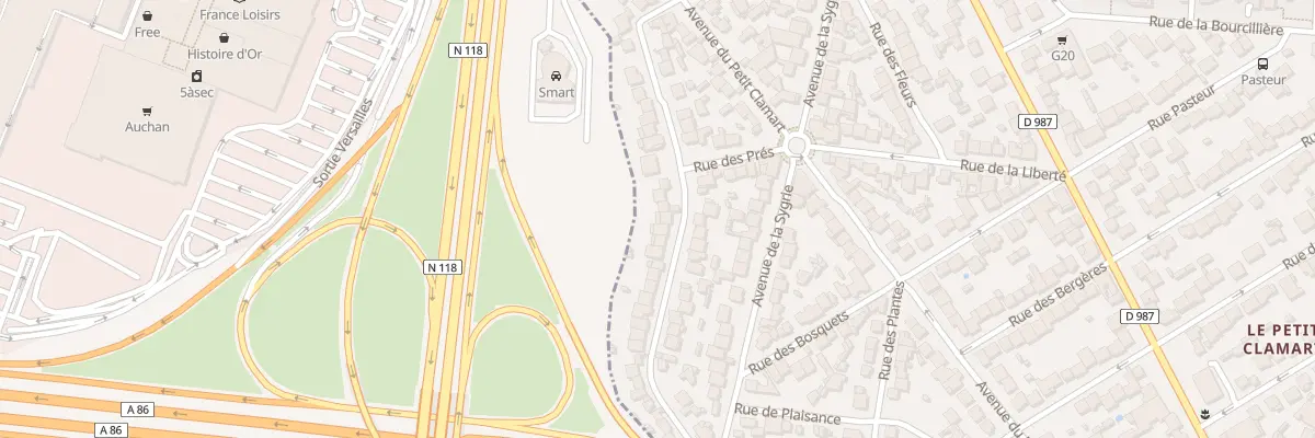 Plan du 28 Rue de l’Espérance à Clamart