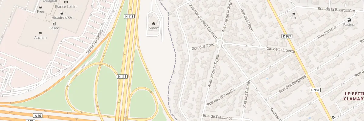 Plan du 26 Rue de l’Espérance à Clamart
